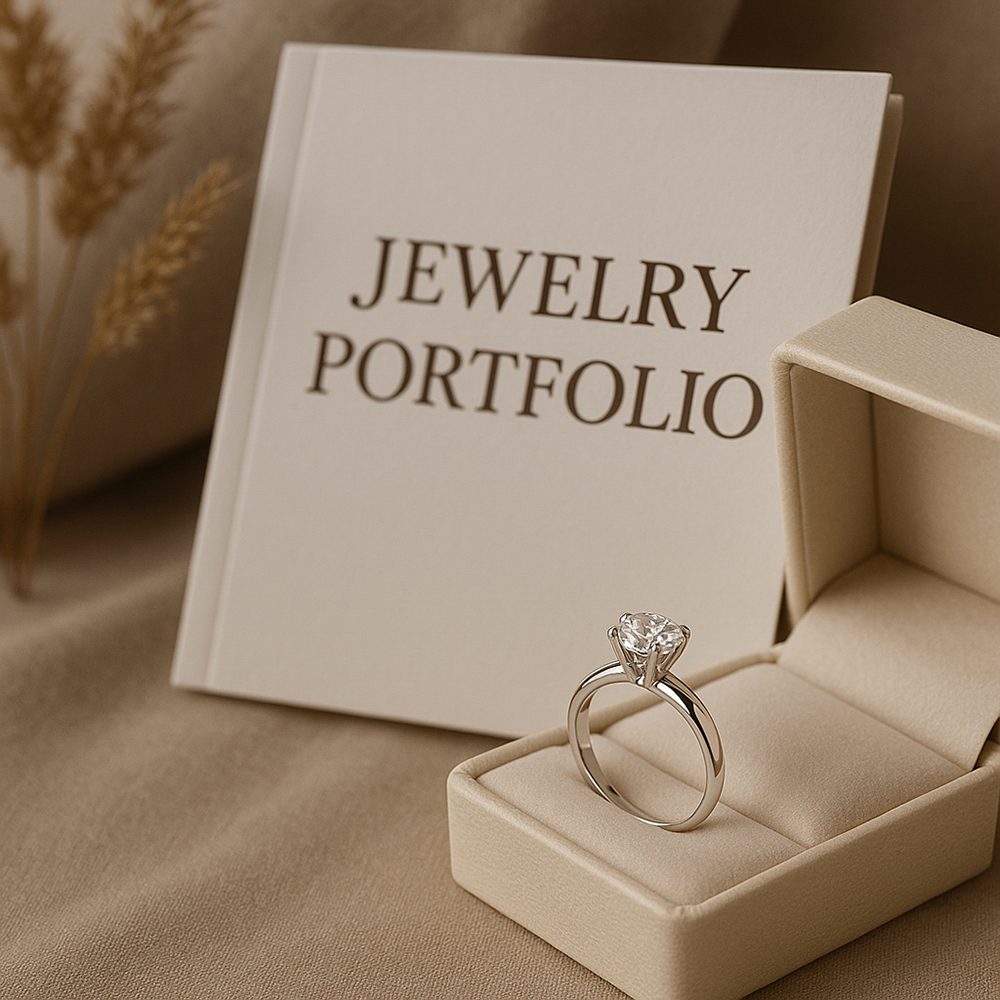 Fotografia de produtos profissional de Joias