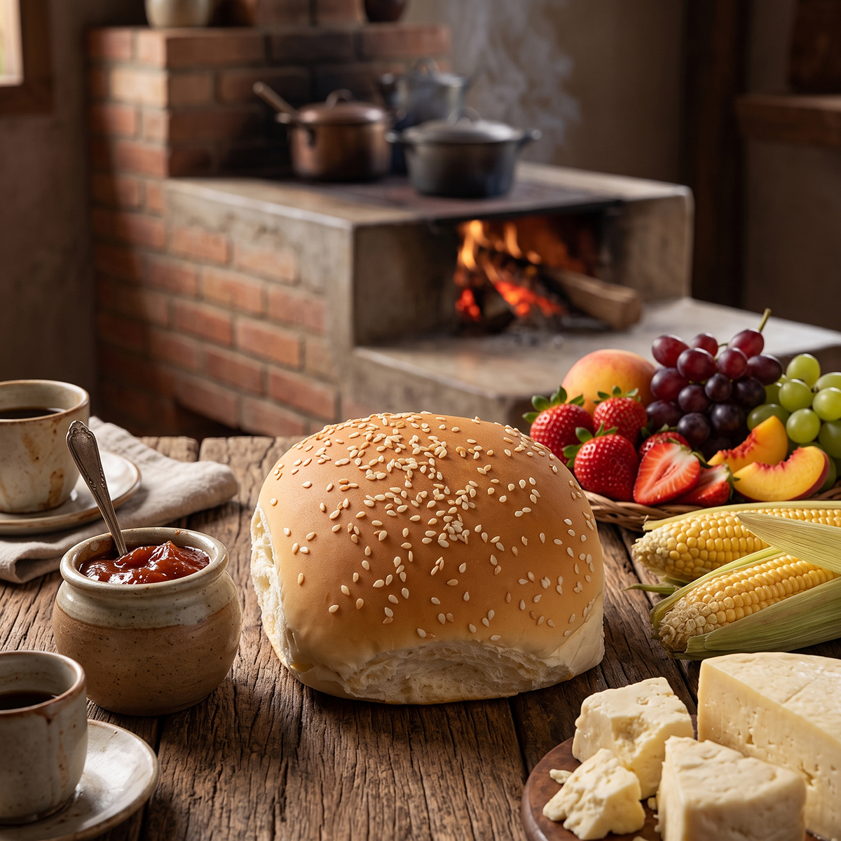 Fotografia de Alimento - Com Inteligência Artificial, transformamos o produto em uma cena gastronômica envolvente, com luz, cenário, cores, textura e atmosfera pensados para estimular os sentidos. O consumidor ainda não sentiu o aroma. Ainda não experimentou o sabor, mas a imagem já fez ele imaginar tudo isso. Fotografia que não apenas apresenta, mas provoca desejo.
