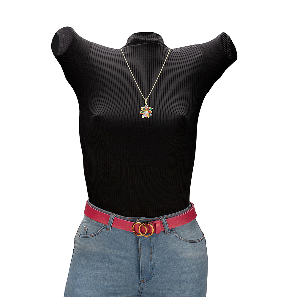 Fotografia de produtos profissionais de cintos e gravatas