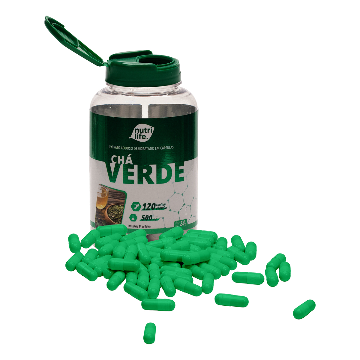 Fotografia de produtos profissionais de encapsulados e remédios