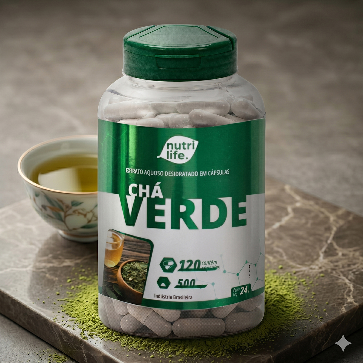 Fotografia de produtos profissionais de encapsulados e remédios