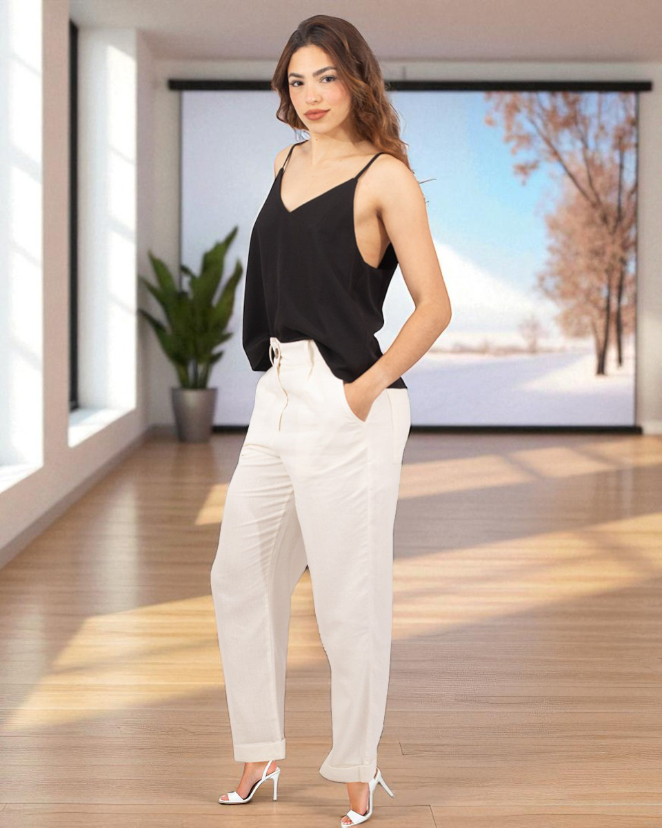 Fotografia de roupas profissional com modelo ambientada